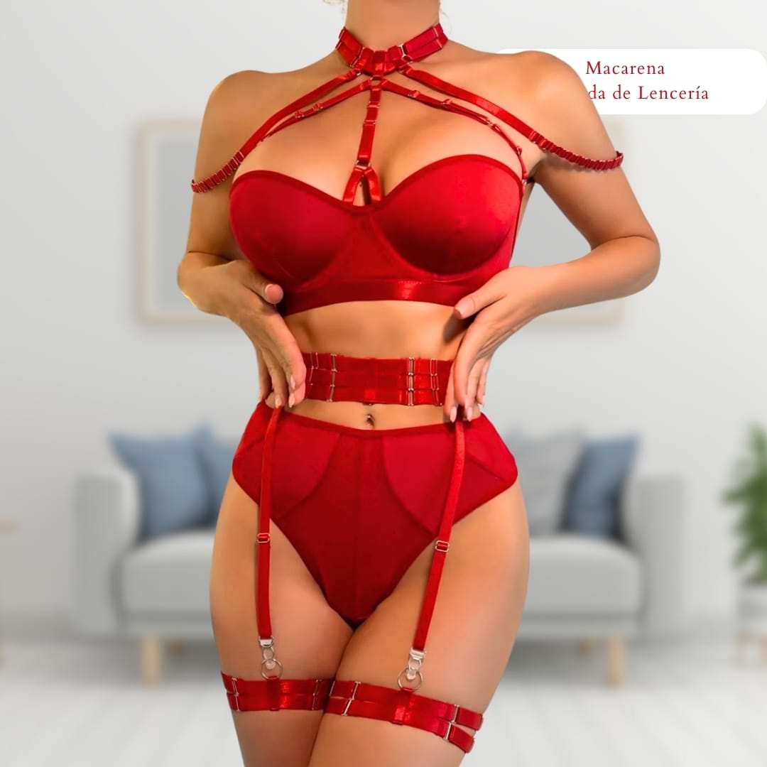 Estrenar lencería roja en Nochevieja, el capricho de moda para despedir